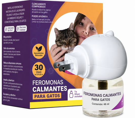 Difusor de feromonas para gatos y perros