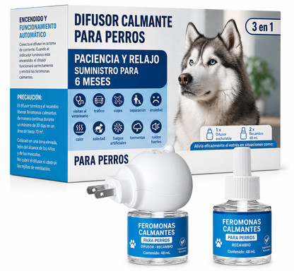 Difusor de feromonas para gatos y perros
